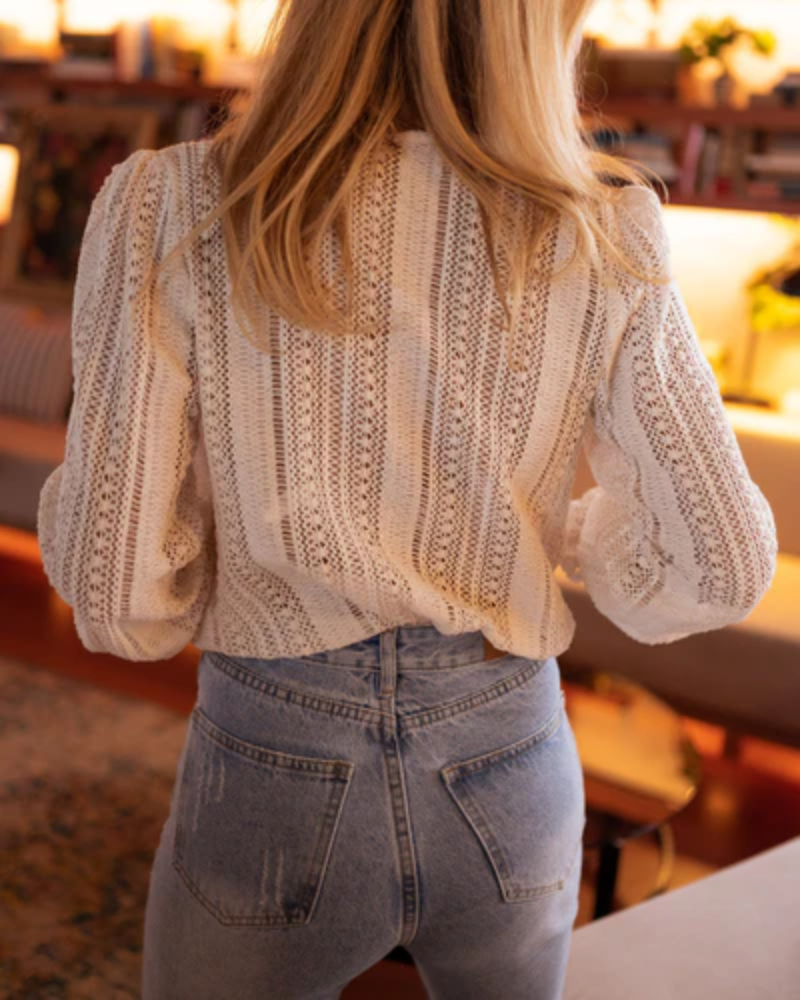 ZONBEAM - Blouse en crochet