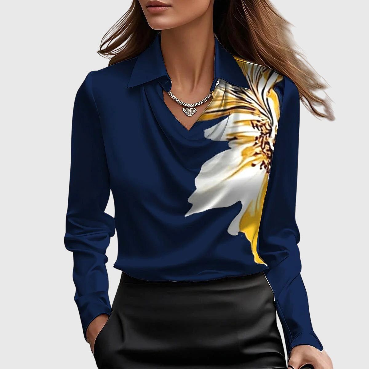 Sylvia - Blouse Luxueuse
