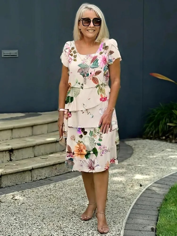 Isabel - Robe Maxi Florale Élégante