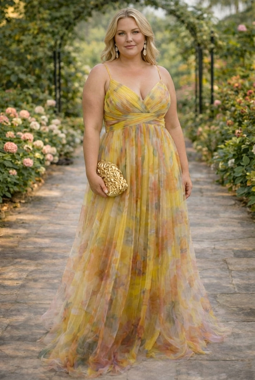 Giselle | Robe Maxi à Fleurs