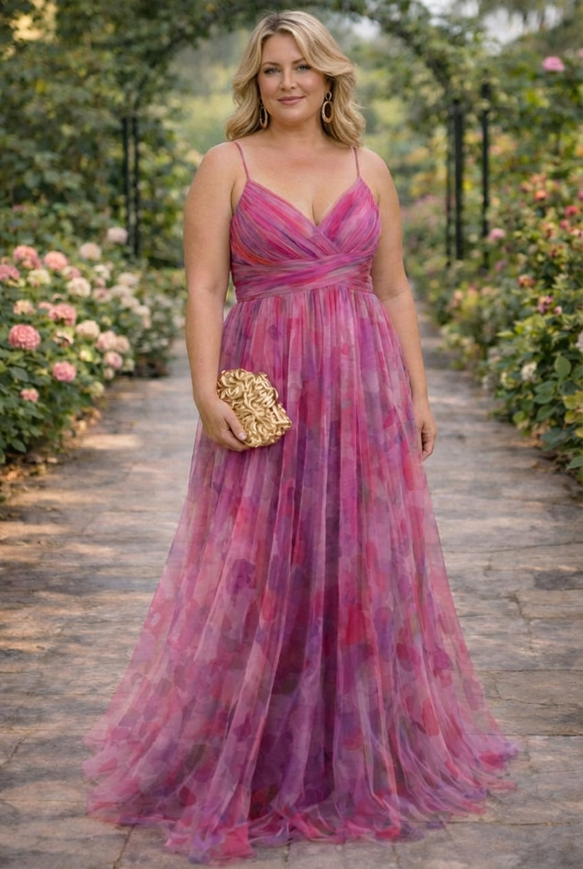 Giselle | Robe Maxi à Fleurs