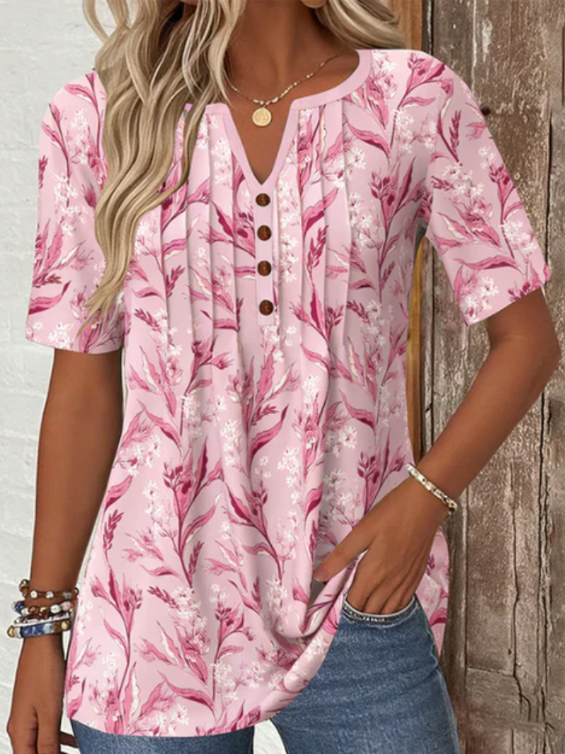 Mirelle – Blouse à imprimé floral