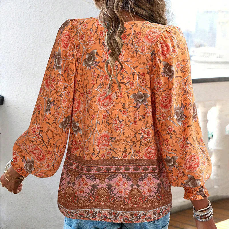 ANIKA I BLOUSE FLEURIE ÉLÉGANTE