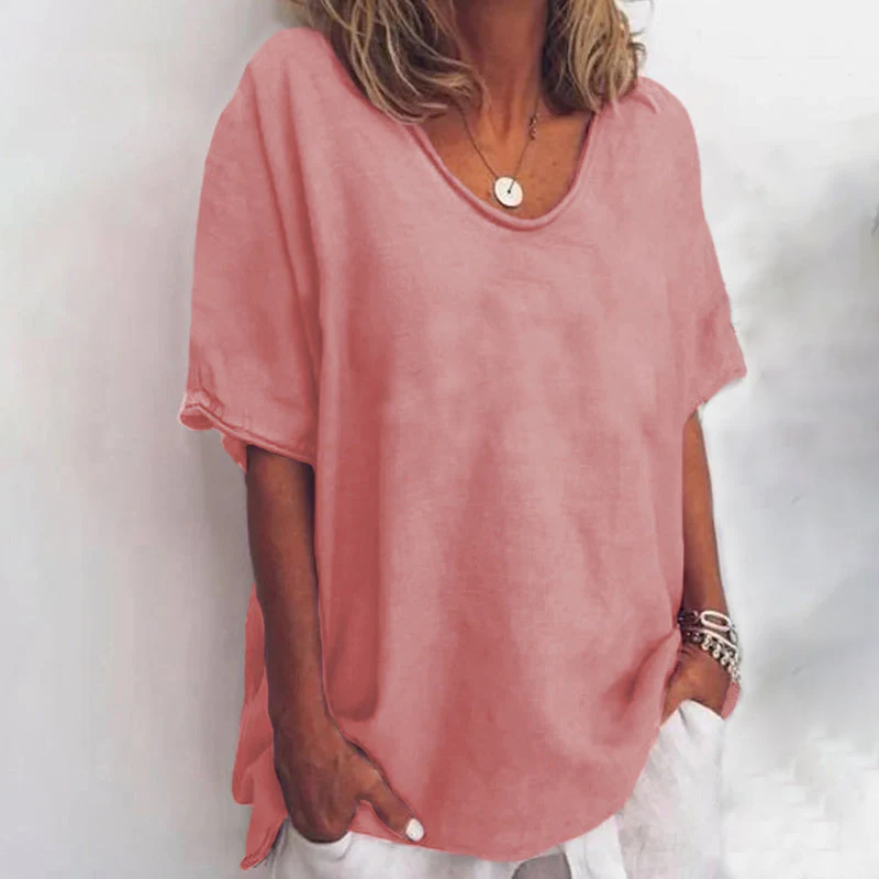 BLUSE EN LIN VERSATILE QUINA