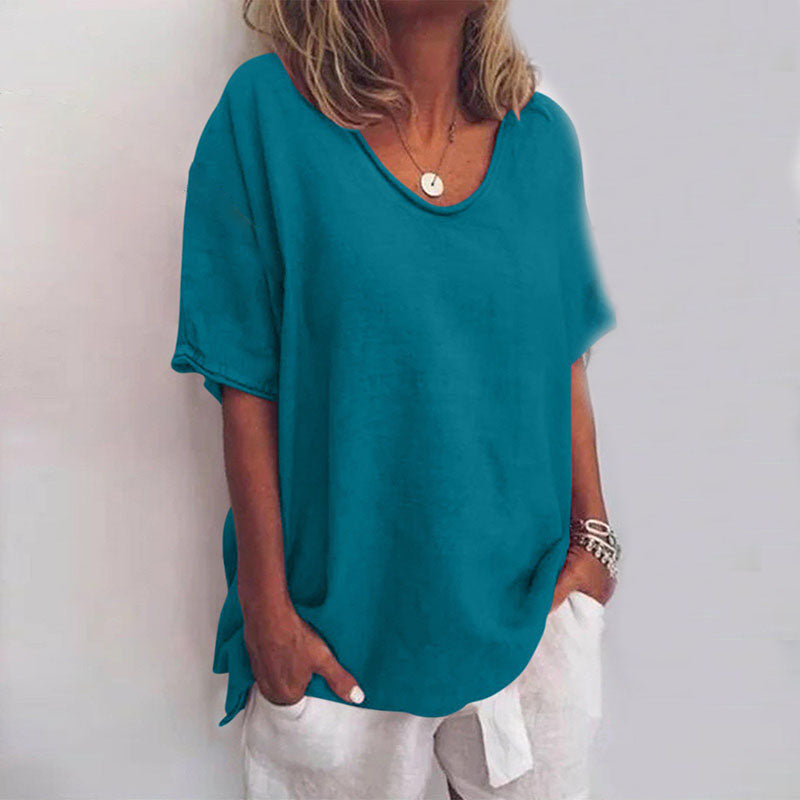BLUSE EN LIN VERSATILE QUINA