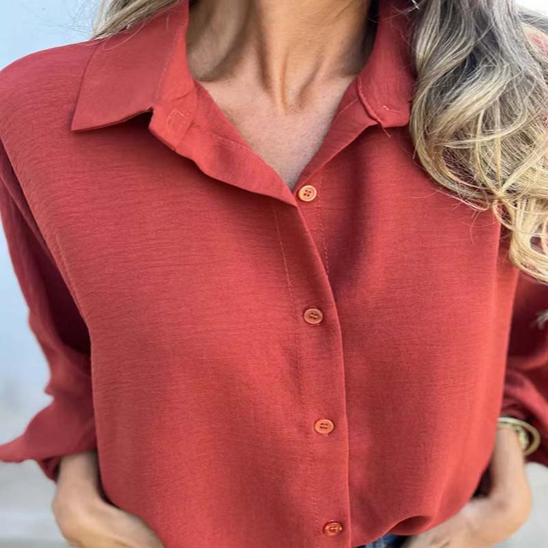 CORNELIA I BLOUSE CLASSIQUE À MANCHES LONGUES