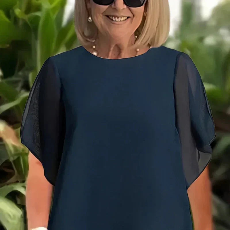 Linda – Ensemble avec top et pantalon assorti