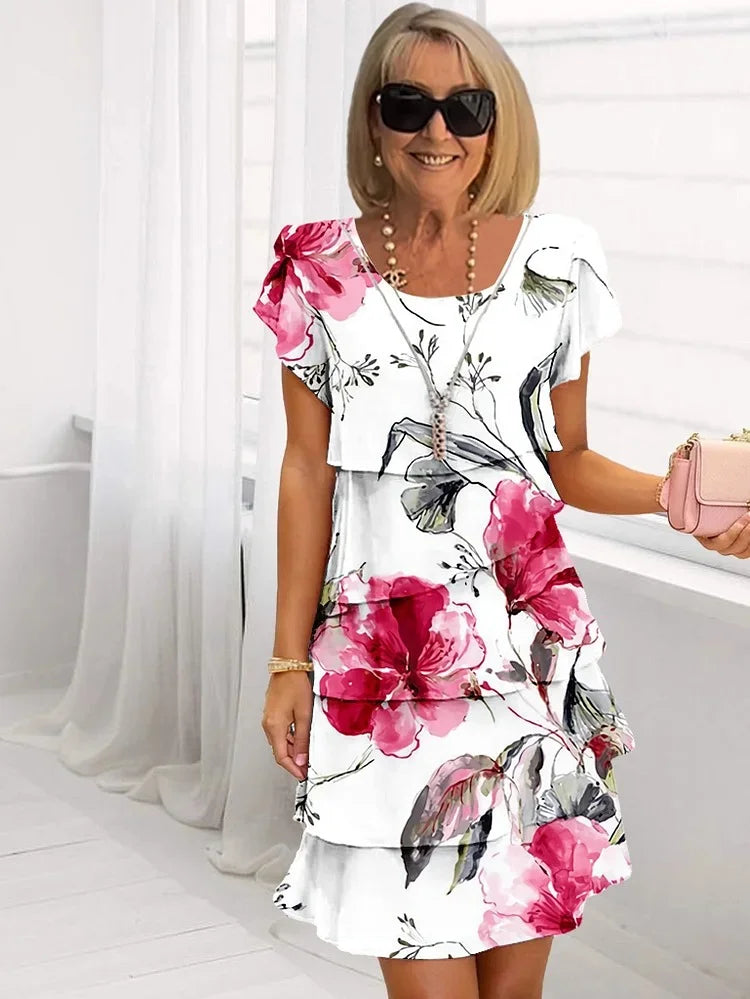 Isabel - Robe Maxi Florale Élégante