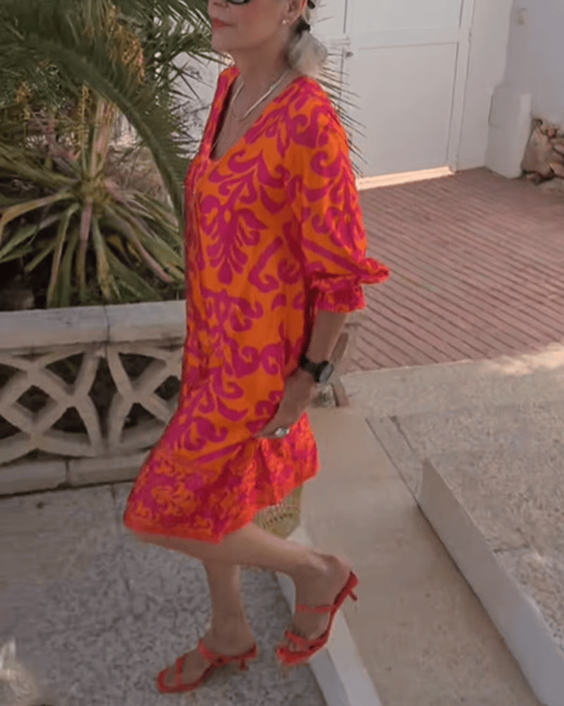 Luna™ - Robe fleurie élégante