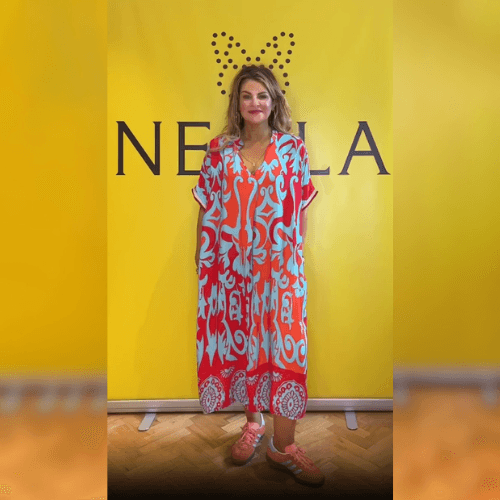 Mila™ - Robe fleurie élégante