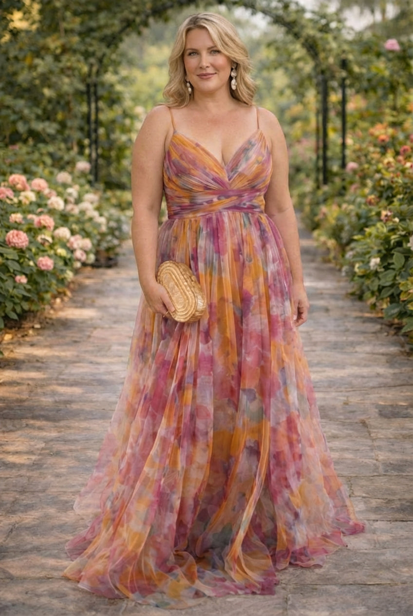 Giselle | Robe Maxi à Fleurs