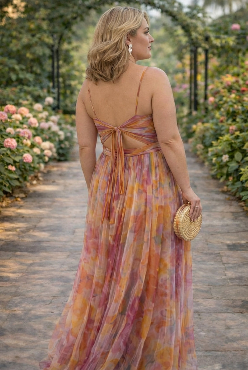 Giselle | Robe Maxi à Fleurs