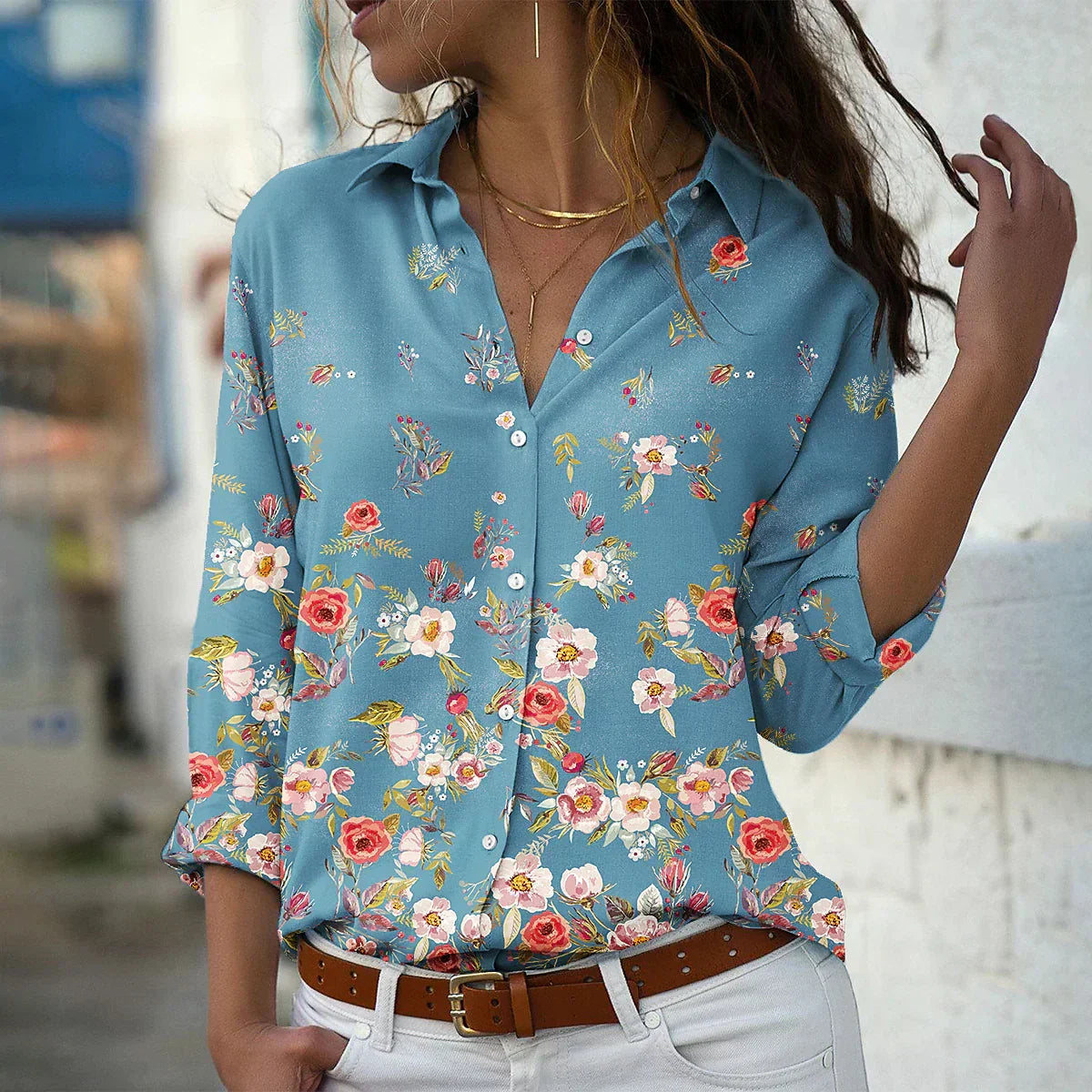 GEERTJE I BLOUSE IMPRIMÉE MODE