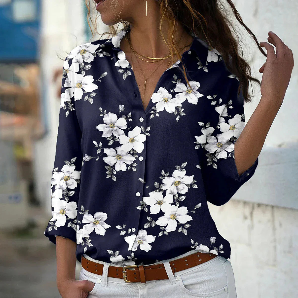 GEERTJE I BLOUSE IMPRIMÉE MODE