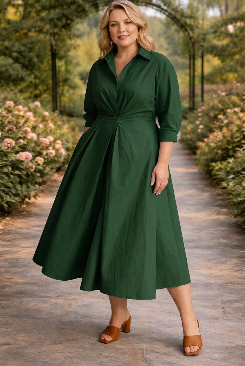 Monroe | Robe Maxi Fluides à Enveloppe