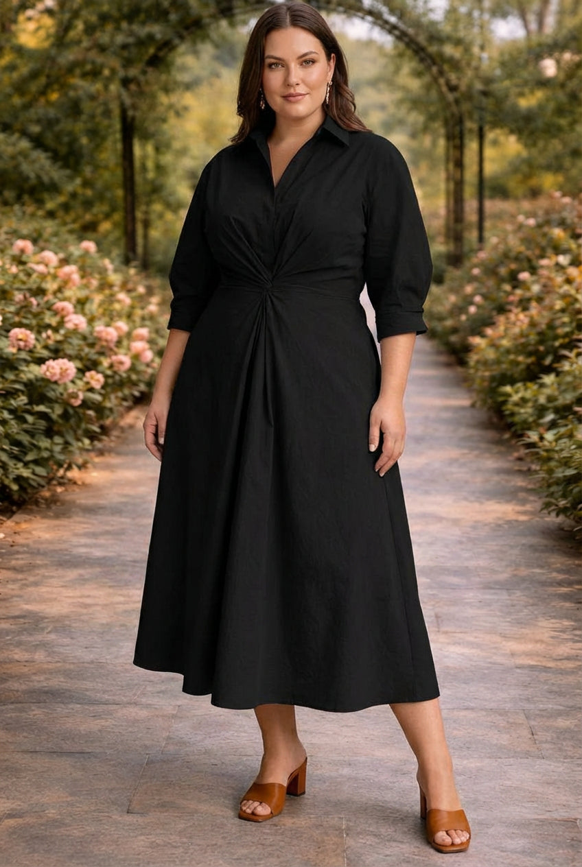 Monroe | Robe Maxi Fluides à Enveloppe