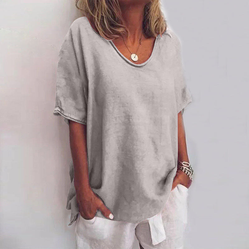 BLUSE EN LIN VERSATILE QUINA