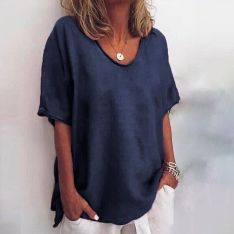 BLUSE EN LIN VERSATILE QUINA
