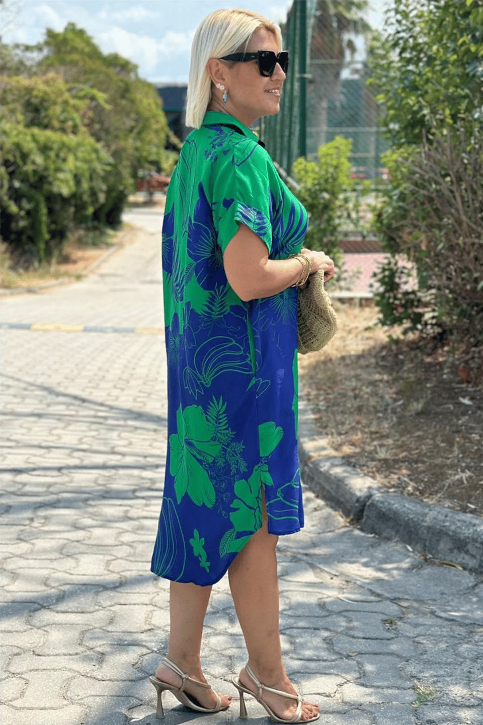 Naomi – Robe à imprimé floral